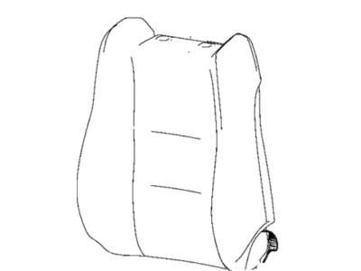 Dodge 6QK22LR9AA COVER Front Seat Back