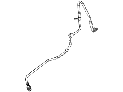 2015 Ram ProMaster 3500 Brake Booster Vacuum Hose - 68167956AB
