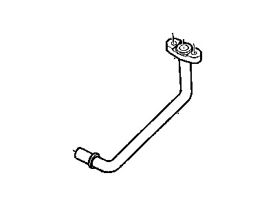 Mopar 5183073AA Pipe Turbo Oil Drain