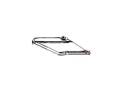 Ram 5NA85LU7AA COVER Rear Seat Cushion Left