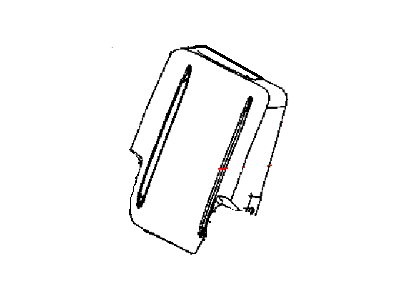 Ram 5NQ57LU7AA COVER Rear Seat Back Left