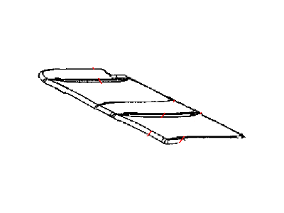 Ram 5NA86LA8AC COVER Rear Seat Cushion Right