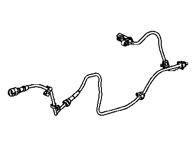 Chrysler 4860038AA SENSOR Anti-Lock Brakes