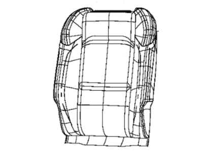 Jeep 6PW90LA3AE COVER Front Seat Back