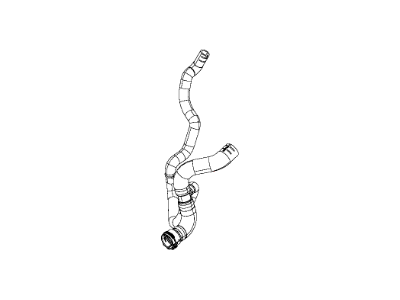 2017 Jeep Cherokee Radiator Hose - 68102140AE