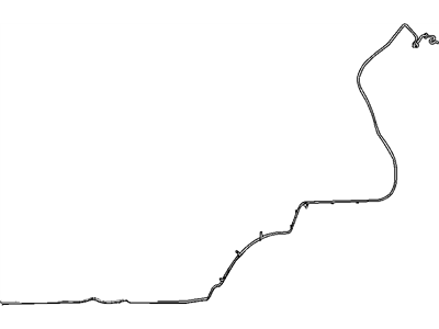 Mopar 55077206AD Washer Hose, Rear