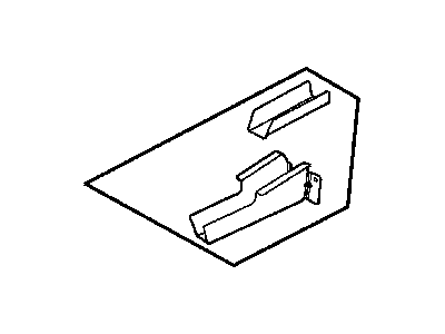Mopar 4878794AC Rear Extension, Passenger Side