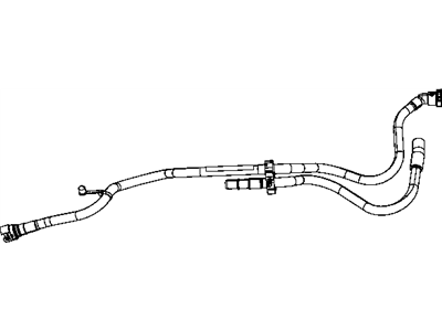 Dodge 4766536AD HOSE Vapor Canister