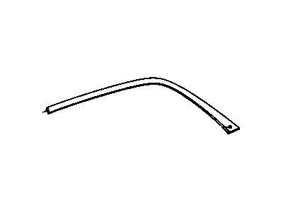 Mopar 68224370AF Molding Day Light Opening Rear Door