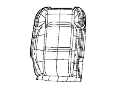 Jeep 7CH02LA3AB COVER Front Seat Back