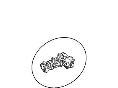 Dodge 4690920AB HOUSING Steering Column Lock