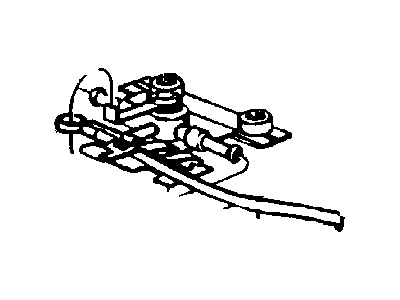 Dodge 4643381 CABLE A/C And Heater Control