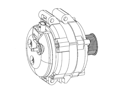 Ram 1500 Alternator - R6029696AA