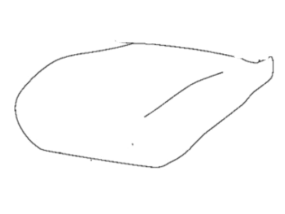 Jeep 6RL70LA3AA COVER Front Seat Cushion