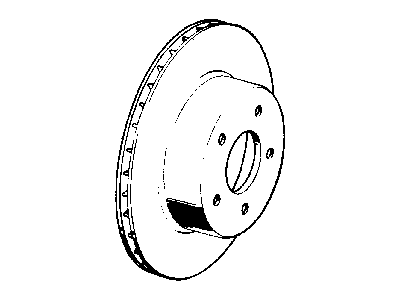 Jeep 52008440 ROTOR, Brake