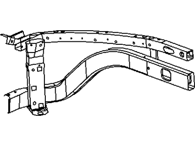 Ram 68095950AF CLOSURE Fender