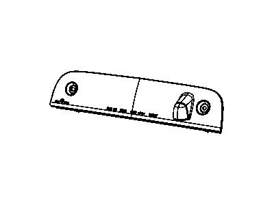 Dodge 55157147AF LAMP Liftgate Chmsl