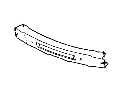 Dodge 5288557AB REINFORCEMENT Front Bumper