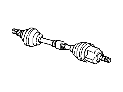 Chrysler Sebring Axle Shaft - MR165583
