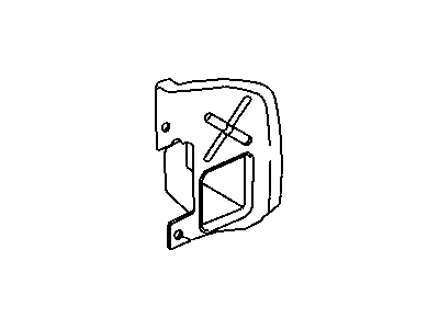 Mopar 55056680AB Shield Fender