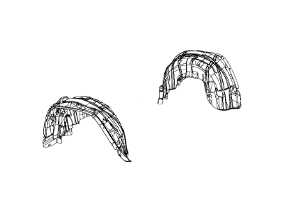 Jeep 68214166AA PANEL Body Side Aperture Outer Rear