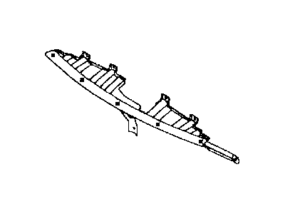 Chrysler MB909544 BRACKET Front Bumper