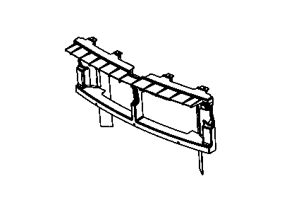 Mopar 68051389AA Energy Absorber, Front