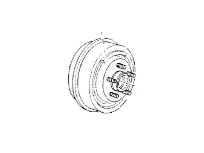 Chrysler Brake Drum - V5023760AA