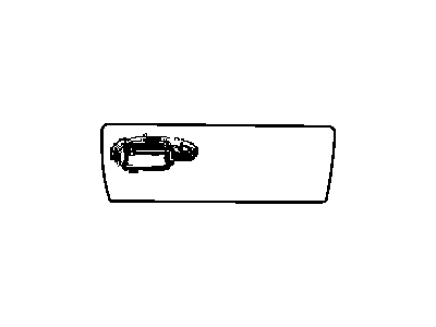 Dodge 4865536AA PANEL Glove Box