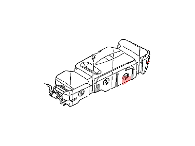 Dodge 68019617AB TANK Fuel