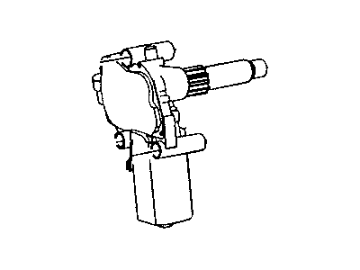 Chrysler Voyager Wiper Motor - 4673010