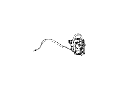 Ram 68232439AA LATCH Front Door