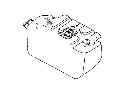 Jeep 52059617AE TANK Fuel - Plastic