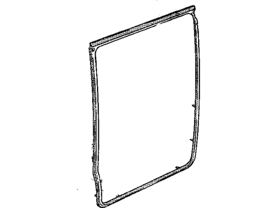 Mopar 55359218AC Weatherstrip On Body, Outer