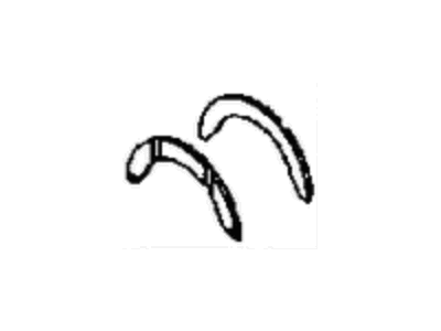 Dodge Colt Crankshaft Thrust Washer Set - MD174862