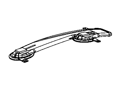 Dodge 55038066AF DUCT Air Outlet Distribution