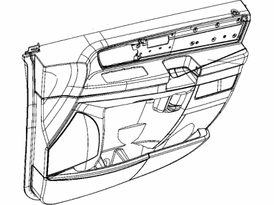 Ram C/V Armrest - 1UX58DX9AA