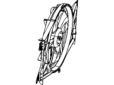 Dodge Engine Cooling Fan - 55056851AA