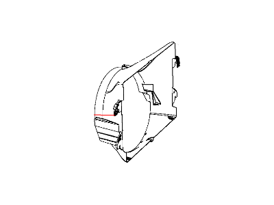 Mopar 55056774AC Shroud Fan