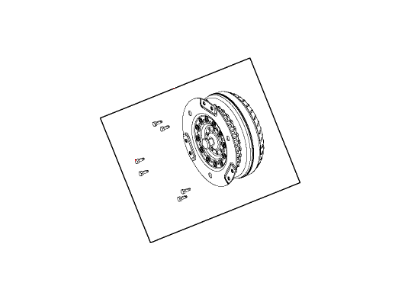 Dodge Durango Torque Converter - RL243365AA