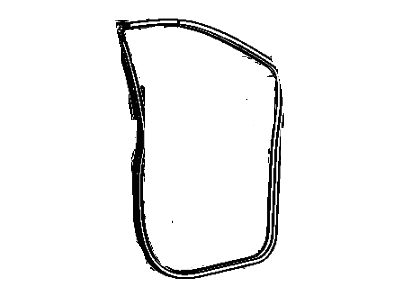 2014 Dodge Grand Caravan Door Seal - 1DA08LTUAG