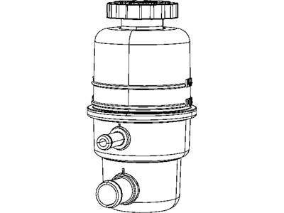 Mopar 52125237AA Reservoir Power Steering Fluid