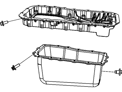 Jeep 4666153AC PAN Oil
