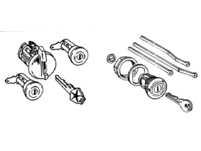 Mopar 4246926 Cylinder & Keys