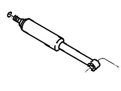 Dodge 5086591AD SHOCK ABSORBER PACKAGE Suspension Front