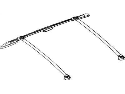 Dodge 5018686AA SUPPORT Luggage Rack