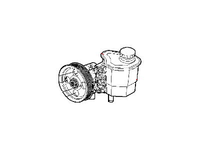 Dodge Durango Power Steering Pump - 52113240AC