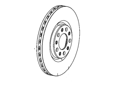 Jeep Compass Brake Disc - 2AMV7974AA