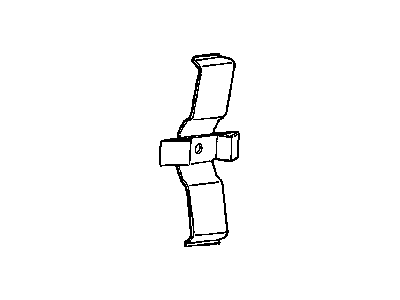 Dodge 5093303AA CLIP Brake Caliper