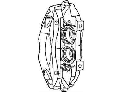 Dodge Viper Brake Caliper - 5136153AA